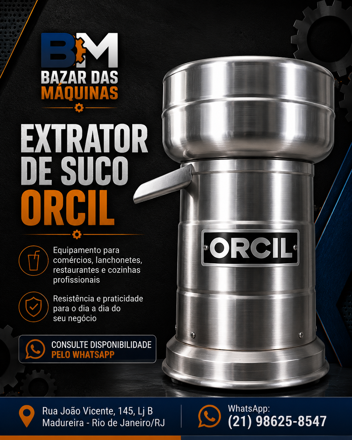 Extrator de suco Orcil